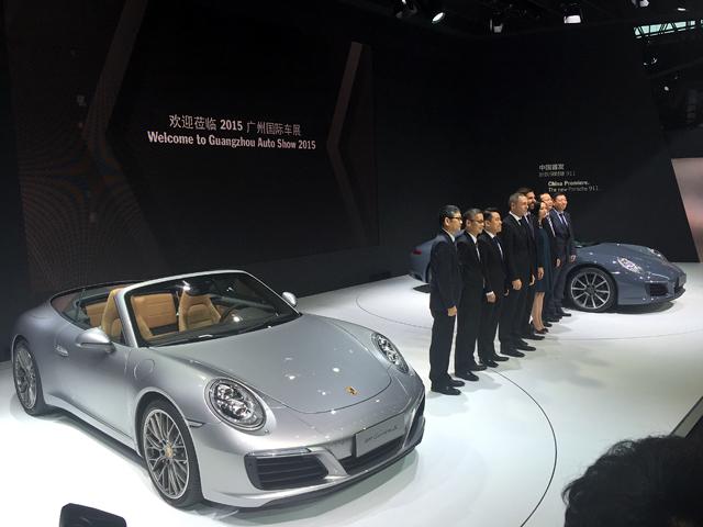 保时捷新款911车展亮相发布 售131.8万元起