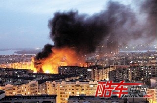 哈尔滨一公交停车场发生连续爆炸